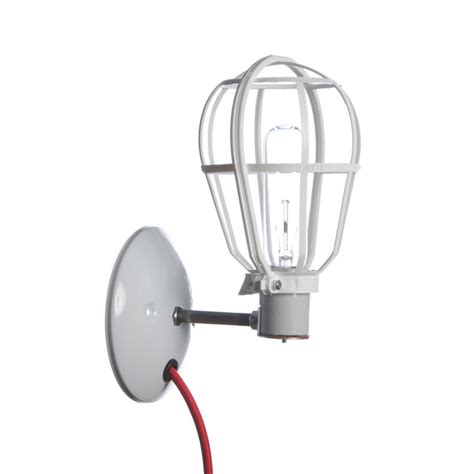 Industrial Wall Mount Sconce Plug In Modern Cage Light Industrial Light Electric