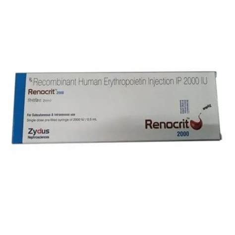 Renocrit Recombinant Human Erythropoietin Ip Injection Ml Pre