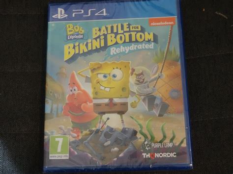 Spongebob Battle for Bikini Bottom Rehydrated F NEU PS4 Neu und originalverpackt in Olten für