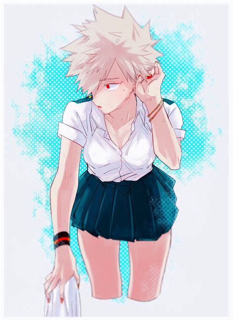 Boku No Hero Academia Katsuki Bakugou Version Female Female Bakugou Bakugou Female