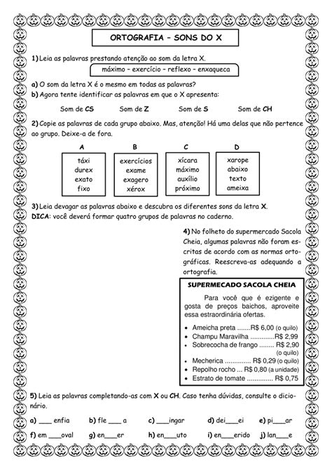 Leitura Interpreta O E Ortografia Dia Das Bruxas Leitura