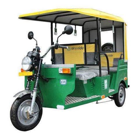 Easy To Ride Six Seater Electric Rickshaw At Best Price In Noida