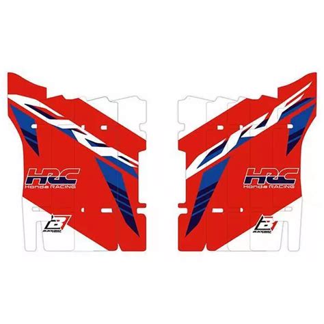 ADESIVI COPRIRADIATORI GRAFICHE Team HRC 22 Honda Honda Crf R 250 2018