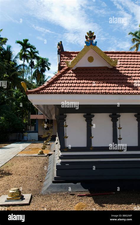 Hindu Temple in Kerala south india Stock Photo - Alamy