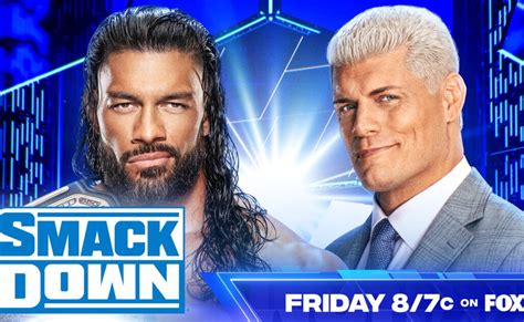 Wwe Smackdown March 22 2024 Matches News Rumors Timings