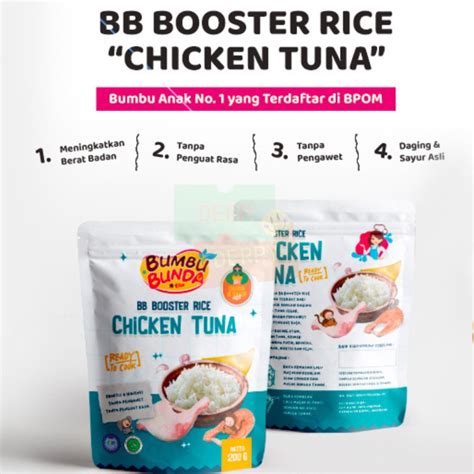 Jual Bumbu Bunda Elia BB Booster Rice 200GR Chicken Tuna Non MSG Halal