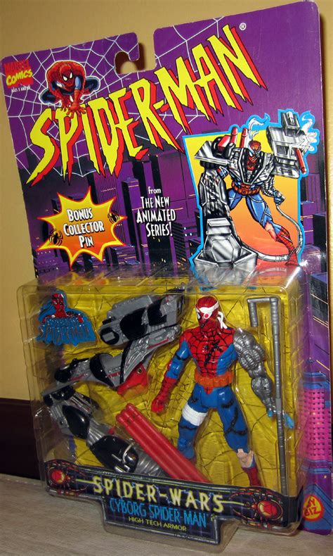 Cyborg Spider-Man Action Figure Spider-Wars Animated Series