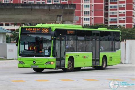 Bus 358 Go Ahead Singapore Mercedes Benz Citaro SBS6498J Land