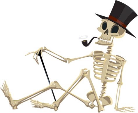 Squelette Dhalloween Png Tube Skeleton Esqueleto