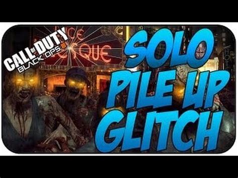 Black Ops 3 Zombies Glitches Shadows Of Evil Solo Pile Up Glitch After