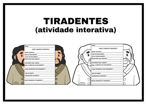 Atividades Sobre Tiradentes 3 Ano - Atividades Sobre Tiradentes 3 Ano - NAZAEDU