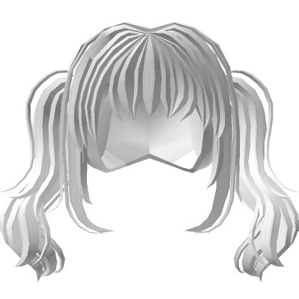 Kawaii Anime Pigtails W Bangs In White Roblox Item Rolimon S