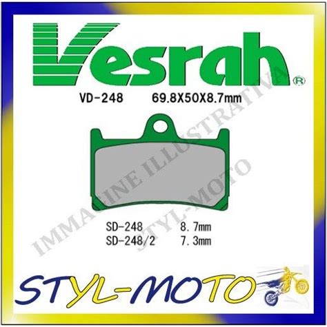 Vd Bel Ge Bremsen Vorne Organisch Vesrah Yamaha Xjr Ebay