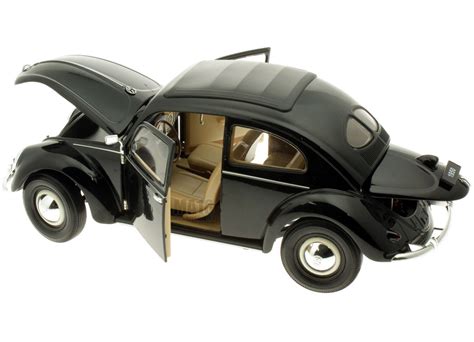 Modellauto Volkswagen Classic Beetle 1950 Schwarz Welly 1 18 Bei