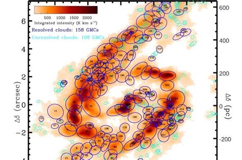 Astronomers Investigate Giant Molecular Clouds In The Galaxy Ngc