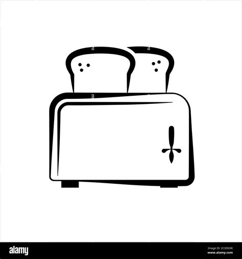 Toaster Icon Toaster Vector Art Illustration Stock Vector Image Art