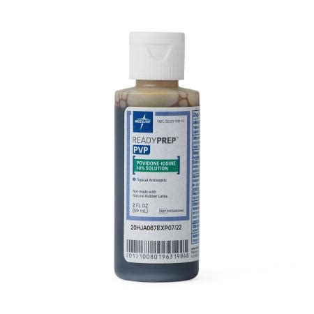 Medline Readyprep Pvp Prep Solution Povidone Iodine Strength