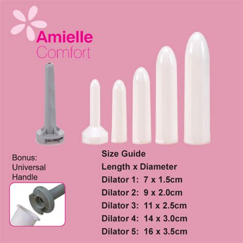 HealthScoop Amielle Comfort Vaginal Dilators