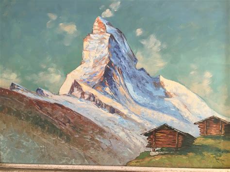 Jean Max Erni 1901 1955 Matterhorn Catawiki