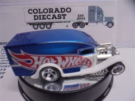 Loose Hot Wheels Blue White Rlc Blown Delivery W Real Riders