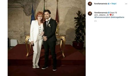 Fiorella Mannoia E Carlo Di Francesco Sposi Il Matrimonio Top Secret E