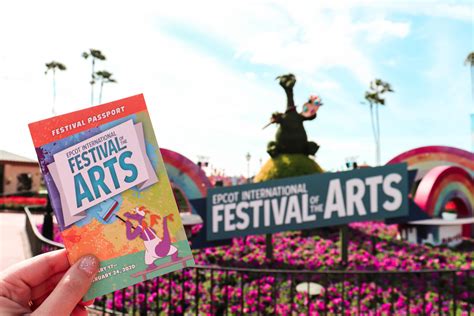 Visitor's Guide to the Epcot Festival of the Arts - Live Love Local