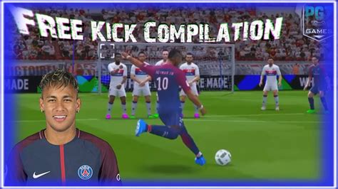 Free Kick Compilation Pes Ps Youtube