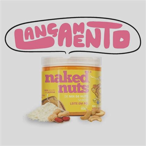 Pasta de mix de nuts sabor leite em pó naked nuts 150G Submarino