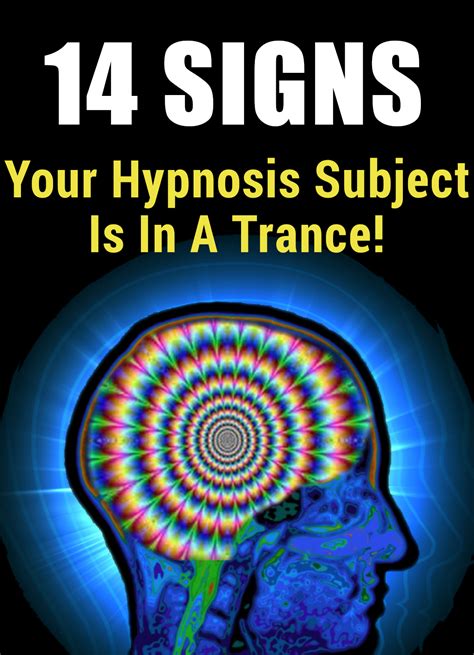 14 Signs Your Hypnosis Subject Is In Trance Hypnosis Learn Hypnosis