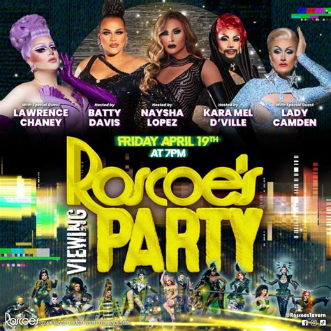 RuPaul S Drag Race Season 16 Viewing Party At Roscoe S In Chicago