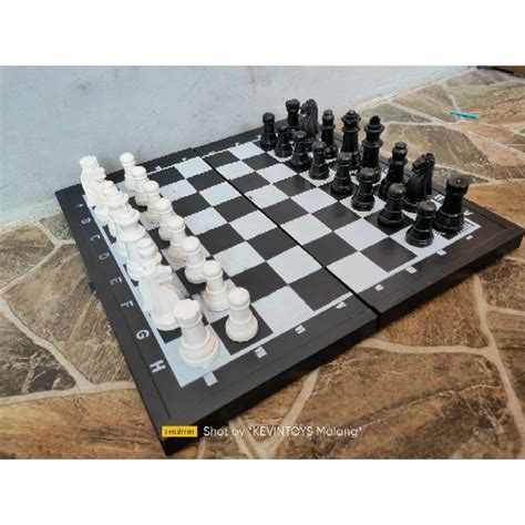 jual papan catur lipat besar mainan catur ukuran besar folding