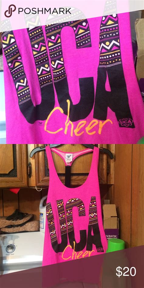 Varsity Spirit Uca Cheer Tank Size Small Varsity Spirit Cheerleading Shirts Cheer Tops