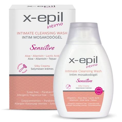 X Epil Intimate Cleansing Wash Sensitive Ml X Epil