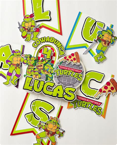 Ninja Turtles themed Party Decorations – Dae2Dae Events