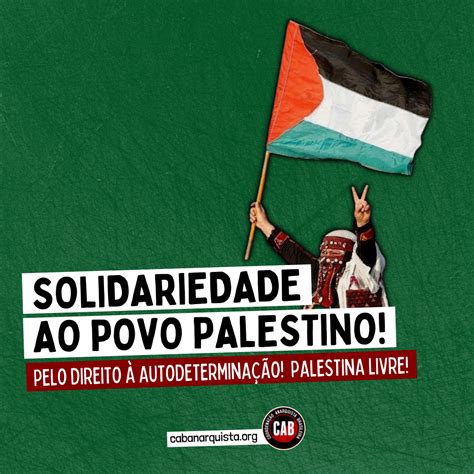 Solidariedade ao povo palestino Federação Anarquista