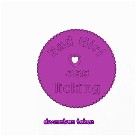 Stl File Divination Token T Jewelry Divination Coin Cards Sex Play Dt 02 3d Print Model・3d