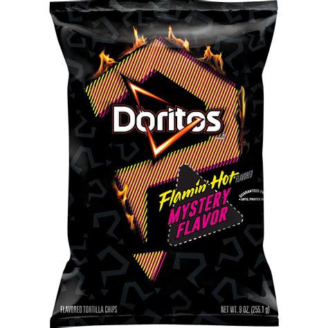 Doritos Flamin Hot Mystery Flavor Snack Chips 9 0 Oz Intense Heat