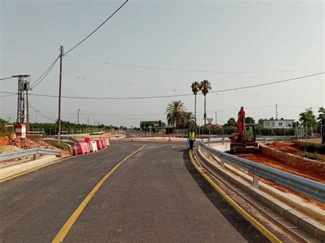 La Diputació abre al tráfico la nueva glorieta en la intersección de la