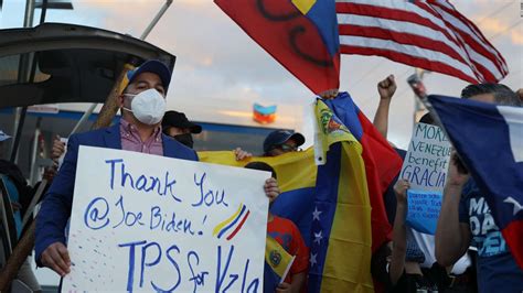 EE UU amplía el TPS para los venezolanos Un abogado de inmigración