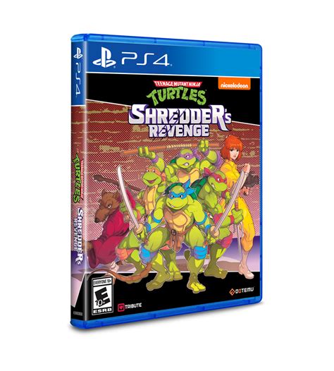 Teenage Mutant Ninja Turtles Shredders Revenge Ps4 Limited Run Games