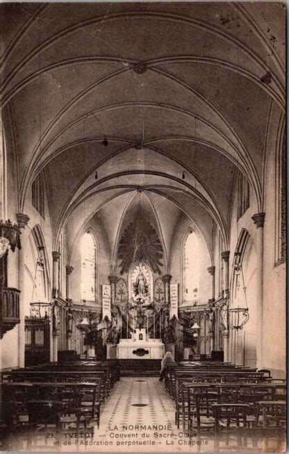 23 Yvetot couvent du sacré Coeur et ladoration perpétuelle la chapelle