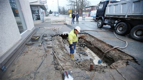 Straße nach Rohrbruch fast den ganzen Tag gesperrt nw de