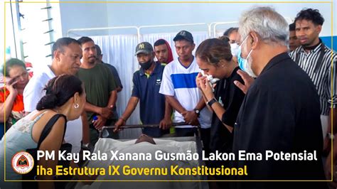 PM Xanana Gusmão Lakon Ema Potensiál iha Estrutura IX Governu