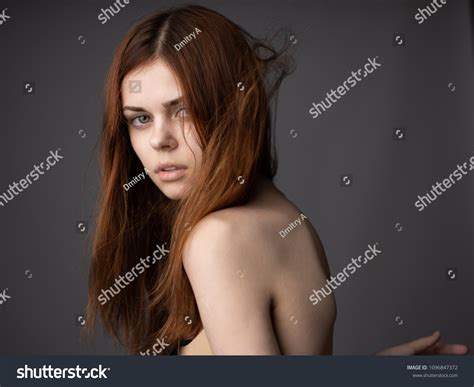 Elegant Woman Naked Back Stock Photo Edit Now