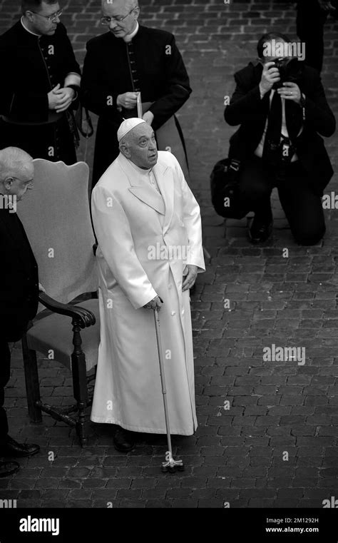 Vatican City State Vatikanstadt Th Dec Pope Francis Prayer