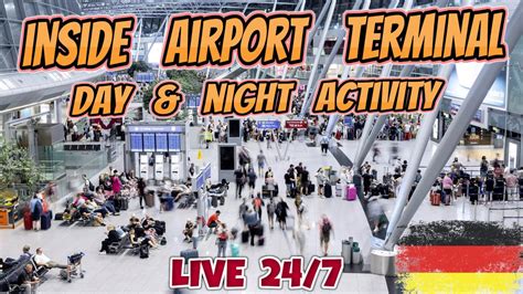 Explore Inside The Airport Passengers Terminalwebcam