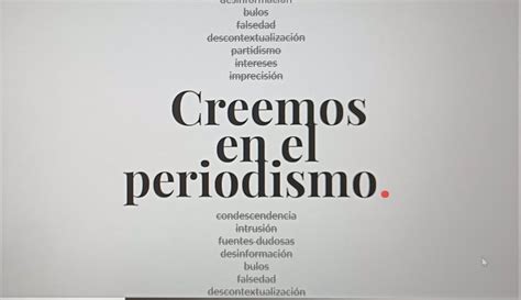 Ami Lanza Creemos En El Periodismo Una Campaña Que Pone En Valor Su