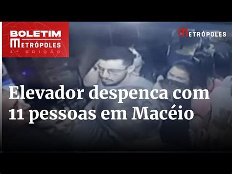 Elevador 11 Pessoas Despenca De 1 Andar E Deixa Feridos Boletim