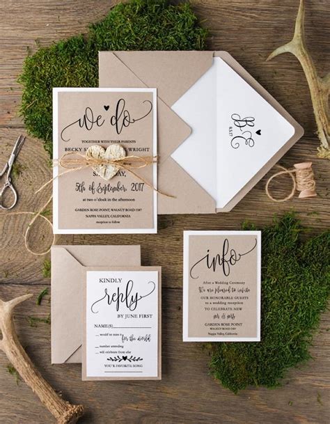 Barn Wedding Invitations