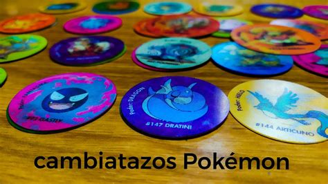 cambiatazos Pokémon 2001 colección completa YouTube